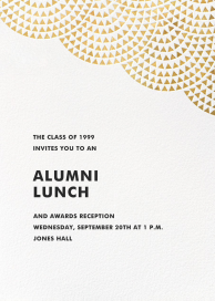 Savoy (Square) - Alumni Event Invitation by Paperless Post