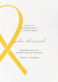 Charity Ribbon - Invitation by Paperless Post