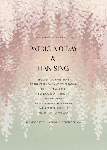 Violette - Wedding Invitation by Paperless Post