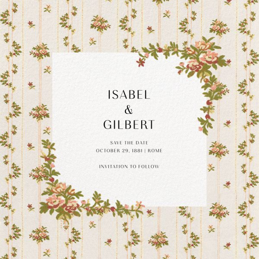 Charlotte (Square) - Invitation by Brock Collection