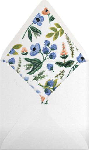 August Herbarium (Save the Date) - Rifle Paper Co. Envelope