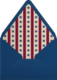 Liberty & BBQ for All - Crate & Barrel Envelope