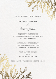 Forsythia Golden Corners by Paperless Post