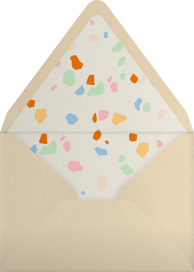Party Terrazzo - Paperless Post Envelope