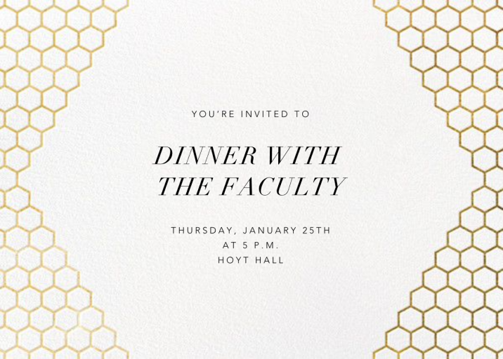 Honeycomb Party by Paperless Post