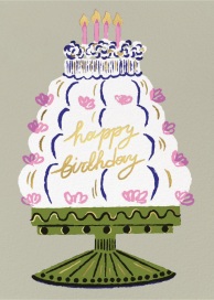 Meringue Confections (Rozalina Burkov) - Birthday Card by Wrap