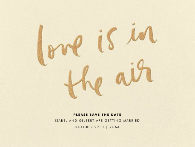 Love is in the Air by kate spade new york