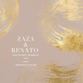 Allegro - Save the Date by Kelly Wearstler