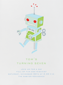 Robot by Paperless Post