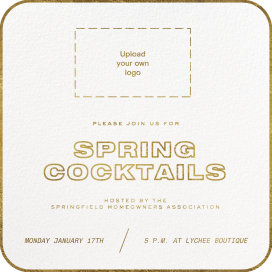 Rounded Edge (Customizable Template) - Cocktail Party Invitation by Paperless Post