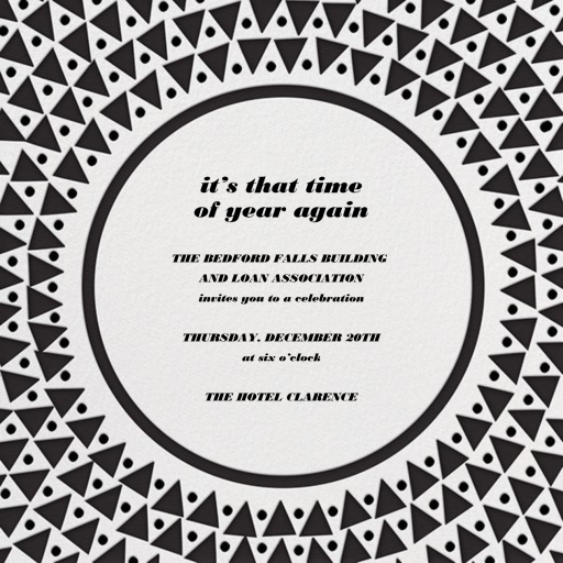 Radial Triangles - Corporate Reception Invitation by Paperless Post