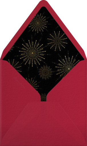 Red Carpet - Paperless Post Envelope