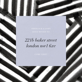 Striscia - Moving Announcement by Kelly Wearstler