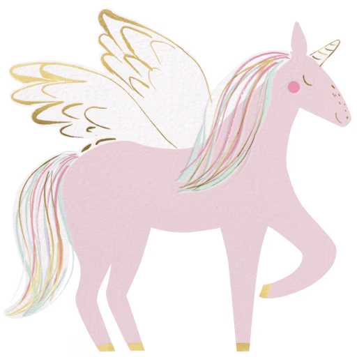 Rainbow Mane - Birthday Invitation by Meri Meri
