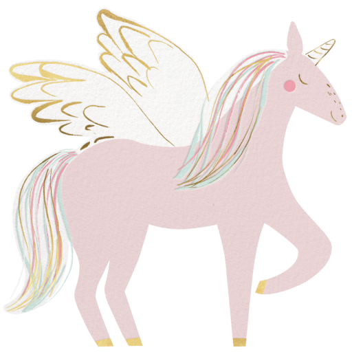 Rainbow Mane - Birthday Invitation by Meri Meri