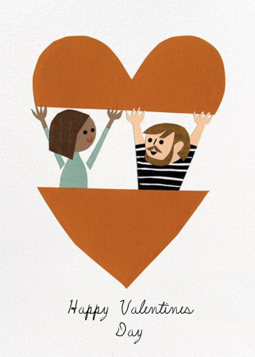 In Your Heart (Christian Robinson) - Valentine's Day Card by Red Cap Cards
