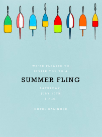 Lobster Buoys by Paperless Post