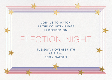 Starry Spectrum - Election Invitation by Paperless Post