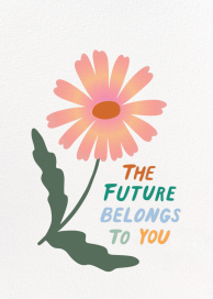 Florals in Bloom - Graduation Card by Hartland Cards