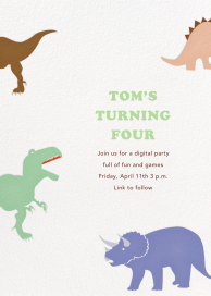 Dinosaurs by Paperless Post