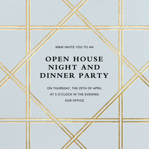 Southampton (New) - Open House Invitation by Jonathan Adler