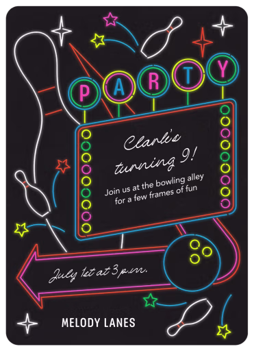 Party Pins - Birthday Invitation by Paperless Post