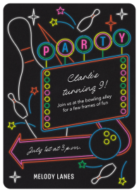 Party Pins - Birthday Invitation by Paperless Post