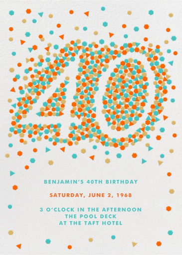 This Year is Shaping Up - Invitation by Paperless Post