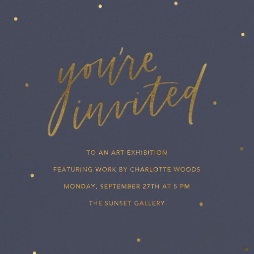 Mini Marks - Business Event Invitation by Sugar Paper