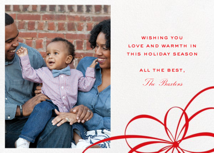 Belle Boulevard (Photo Save the Date) - Christmas Card by kate spade new york