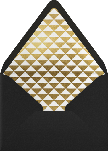 50 Gold Lettering (Photo) - Paperless Post Envelope