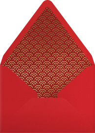 Lantern Tassels - Paperless Post Envelope