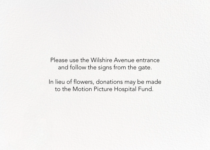 Golden Eucalyptus Photo (Greeting) by Paperless Post - Back