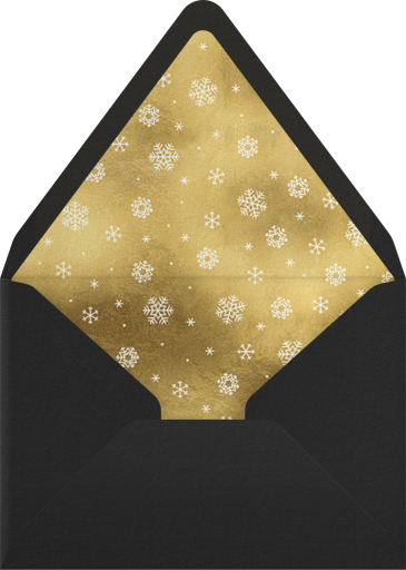 Snowlines - Paperless Post Envelope