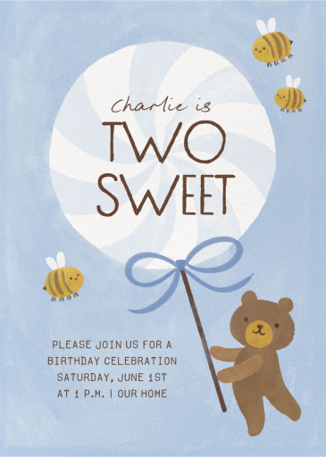 Sweet as Candy - Birthday Invitation by Paperless Post