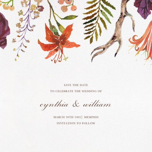 Autumn Harvest (Save the Date) by Happy Menocal