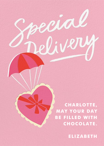 Look Up - Valentine's Day Invitation by Cheree Berry Paper & Design
