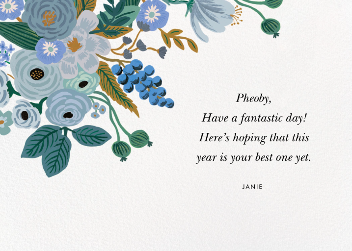 Autumn Knoll - Birthday Card by Rifle Paper Co.