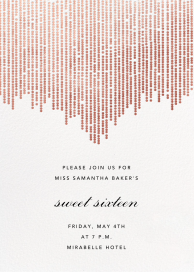 Josephine Baker - Sweet 16 Invitation by Paperless Post