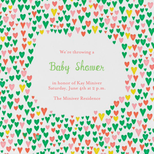 Baby Love - Baby Shower Invitation by Mr. Boddington's Studio