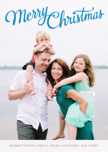 Classic - Christmas Card by Paperless Post
