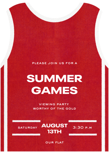 Slam Dunk - Get-Together Invitation by Paperless Post