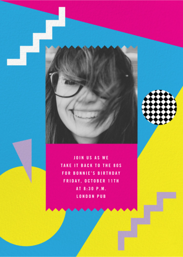 Totally Tubular - '90s Theme Party Invitation by Paperless Post