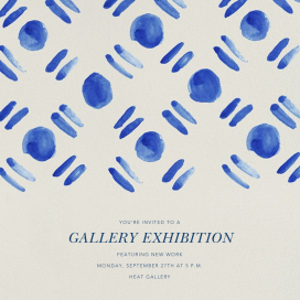 Dot and Dash - Business Event Invitation by Oscar de la Renta