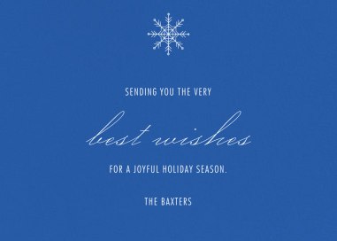 Universe Horizontal - Holiday Card by Paperless Post