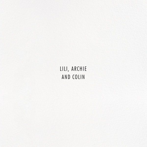 Evoke Photo - Holiday Card by Kelly Wearstler - Back