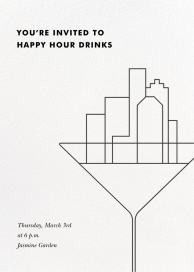 Cosmopolitan - Happy Hour Invitation by Paperless Post