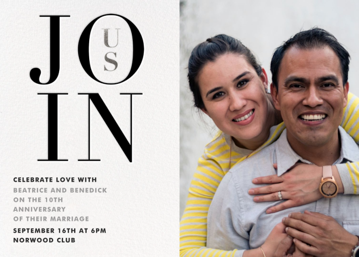 Almaviva Photo - Anniversary Invitation by Paperless Post