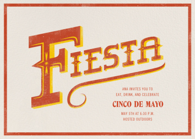 Olé Olé Olé by Paperless Post