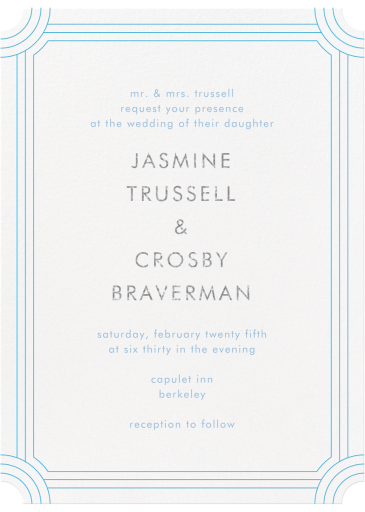 Erte - Invitation by Crane & Co.